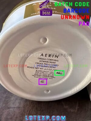 Aerin Expiry Date Checker