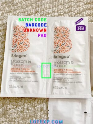 Briogeo Expiration Date Calculator