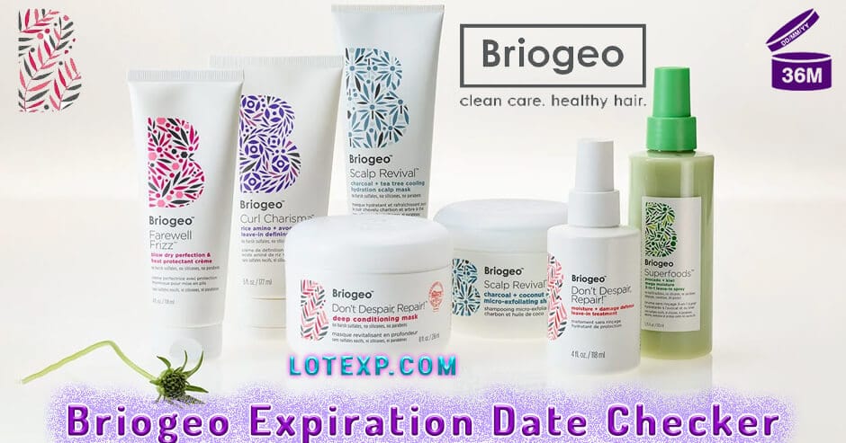 Briogeo Expiration Date Checker