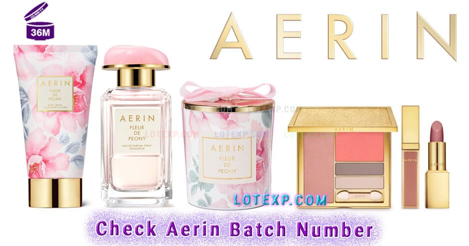 Check Aerin Batch Number