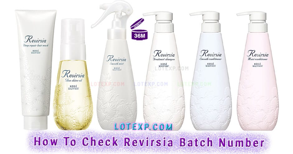 How To Check Revirsia リヴァーシア Batch Number