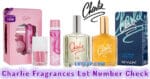 Charlie Fragrances Lot Number Check