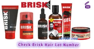 Check Brisk Hair Lot Number