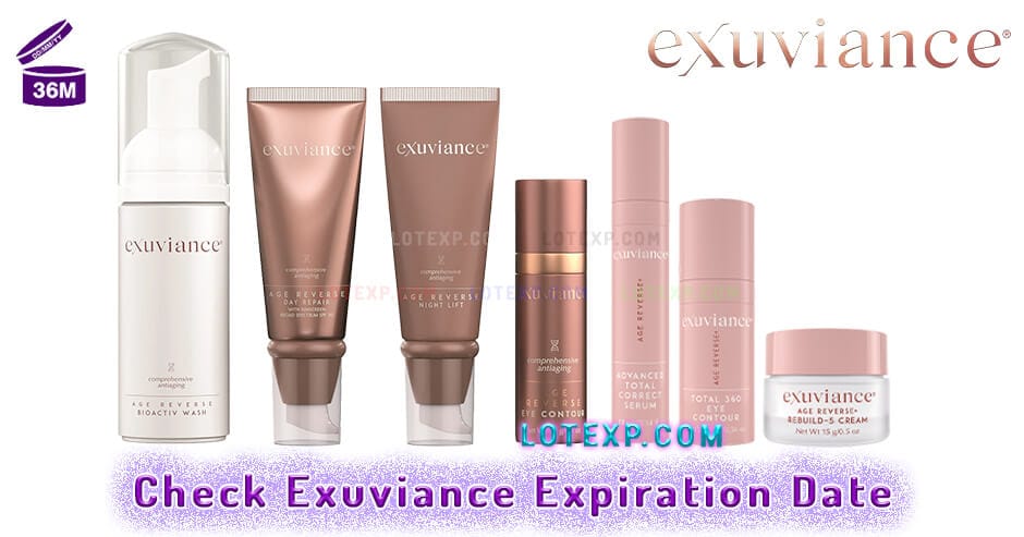 Check Exuviance Expiration Date