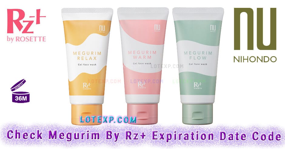 Check Megurim By Rz+ メグリム Expiration Date Code