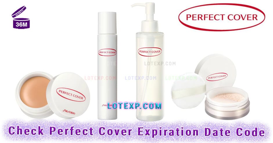 Check Perfect Cover パーフェクトカバー Expiration Date Code