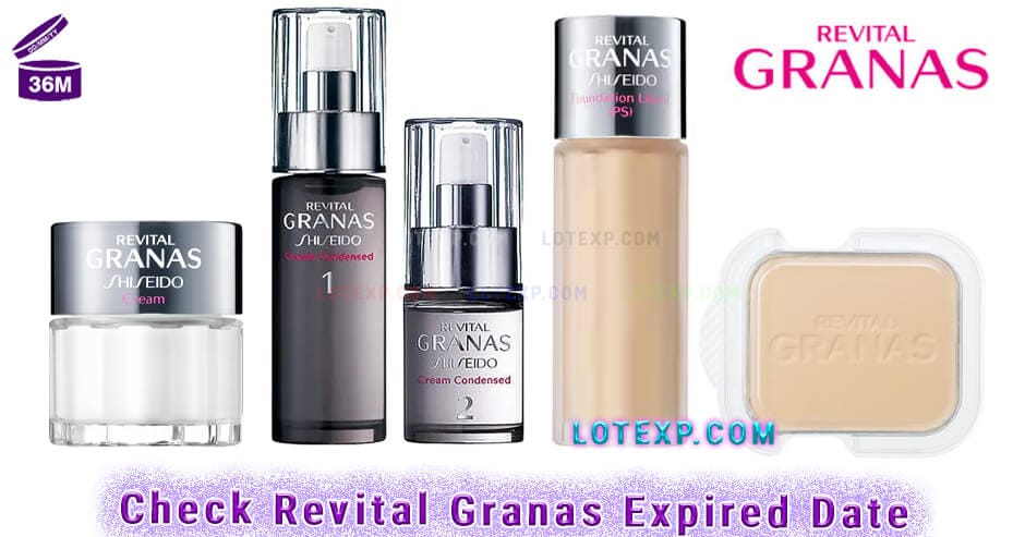 Check Revital Granas リバイタル グラナス Expired Date