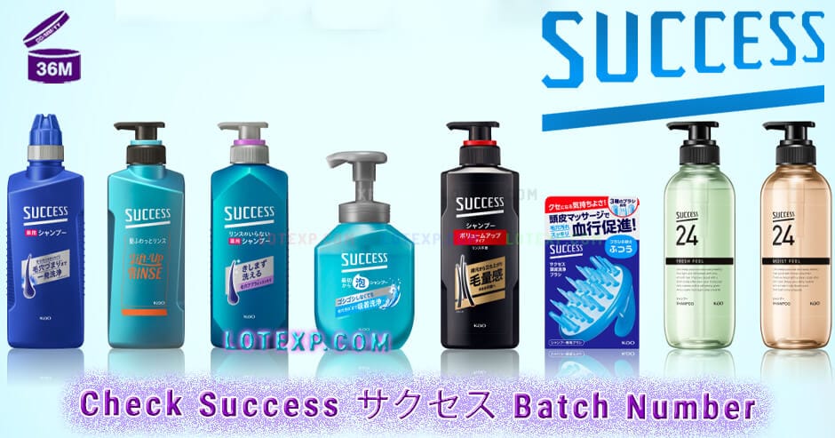 Check Success サクセス Batch Number