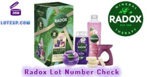 Radox Lot Number Check