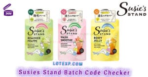 Susies Stand スージー スタンド Batch Code Checker