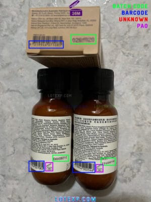 Aesop Expiry Date Check