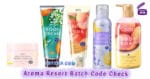 Aroma Resort アロマリゾート Batch Code Check