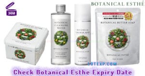 Check Botanical Esthe Expiry Date