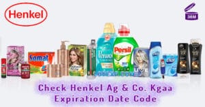 Check Henkel Ag & Co. Kgaa Expiration Date Code