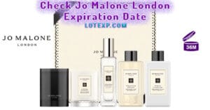 Check Jo Malone London Expiration Date