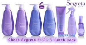 Check Segreta セグレタ Batch Code