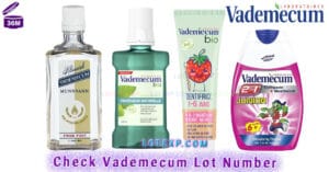 Check Vademecum Lot Number