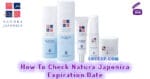 How To Check Natura Japonica Expiration Date