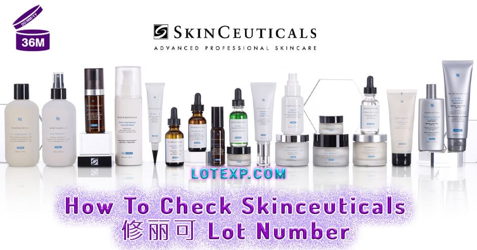 How To Check Skinceuticals - 修丽可 Lot Number