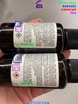 How To Find Aesop Manufacture Date