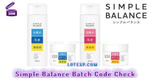 Simple Balance シンプルバランス Batch Code Check