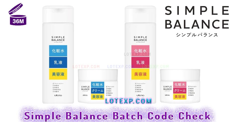 Simple Balance シンプルバランス Batch Code Check