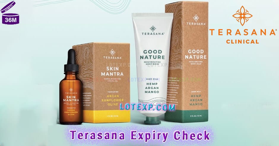 Terasana Expiry Check