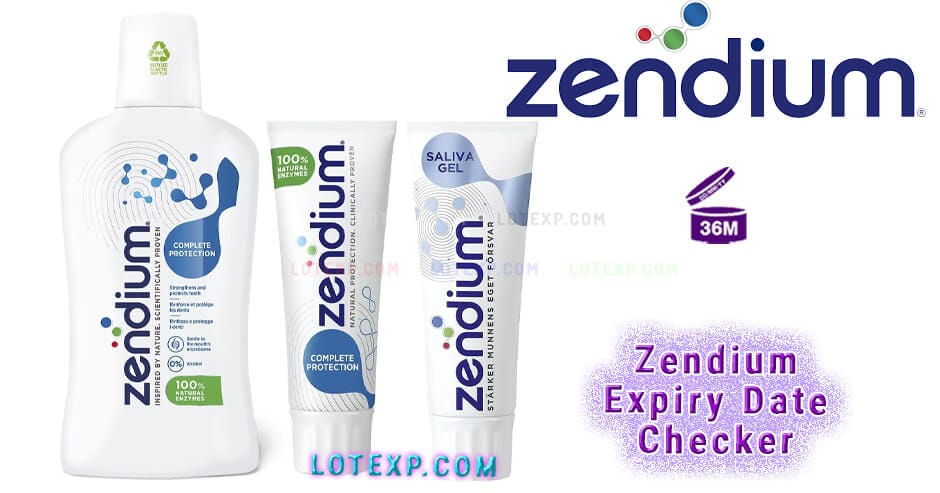 Zendium Expiry Date Checker