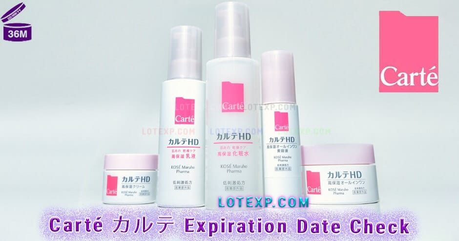 Carté カルテ Expiration Date Check