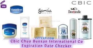 Cbic Chuo Bussan International Co Expiration Date Checker