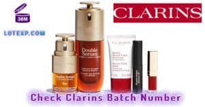 Check Clarins Batch Number