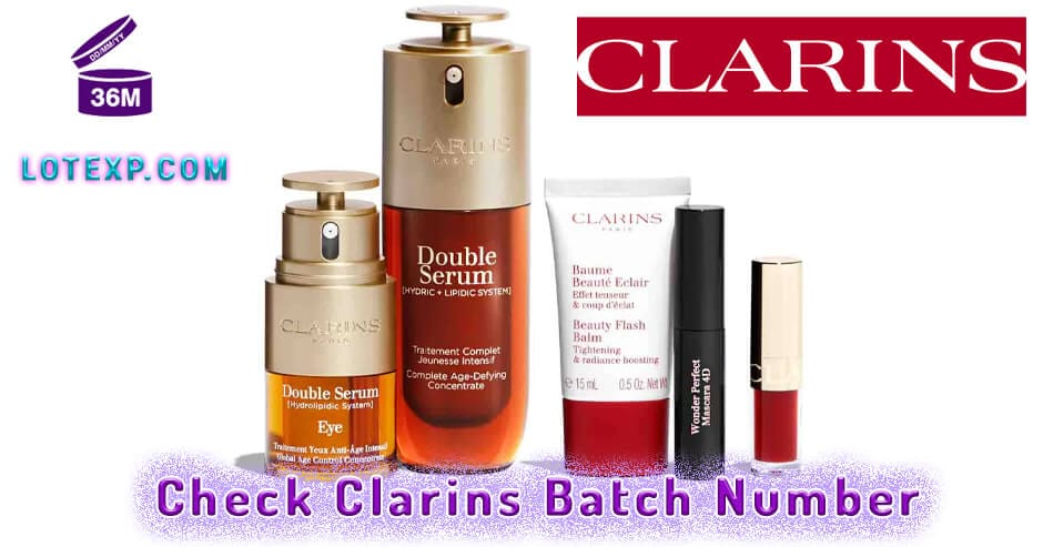 Check Clarins Batch Number