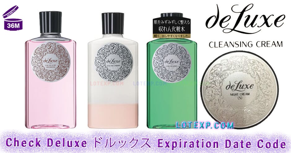 Check Deluxe ドルックス Expiration Date Code