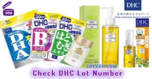 Check DHC Lot Number