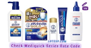 Check Mediquick Series メディクイックシリーズ Date Code