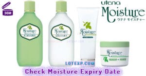 Check Moisture ウテナ モイスチャー Expiry Date