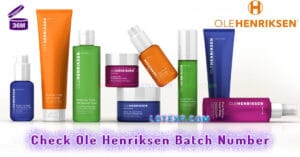 Check Ole Henriksen Batch Number