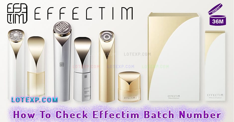 How To Check Effectim - 玑妍之光 Batch Number