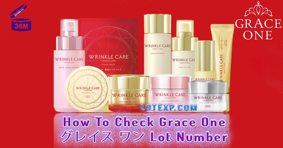 How To Check Grace One - グレイス ワン Lot Number