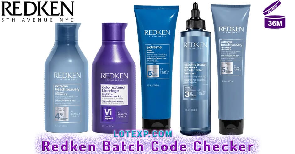 Redken Batch Code Checker