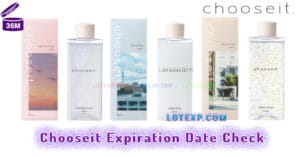 Chooseit チュージット Expiration Date Check