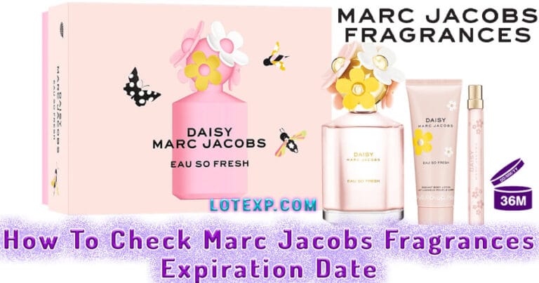 Marc Jacobs Batch Code | Cosmetic calculator - Batch code checker