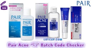 Pair Acne ペア Batch Code Checker