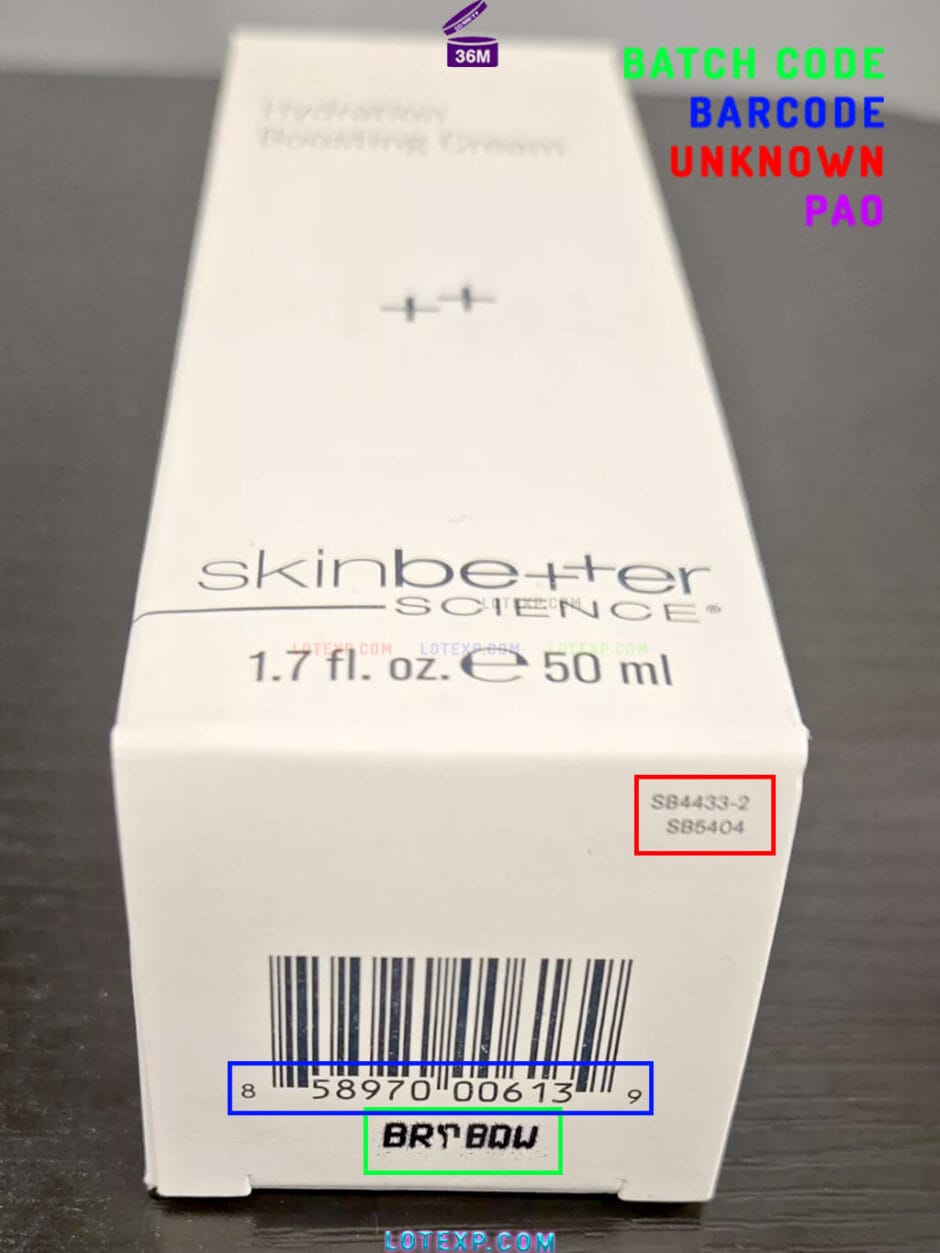 Skinbetter Science Expiration Date | Cosmetic calculator - Batch code ...