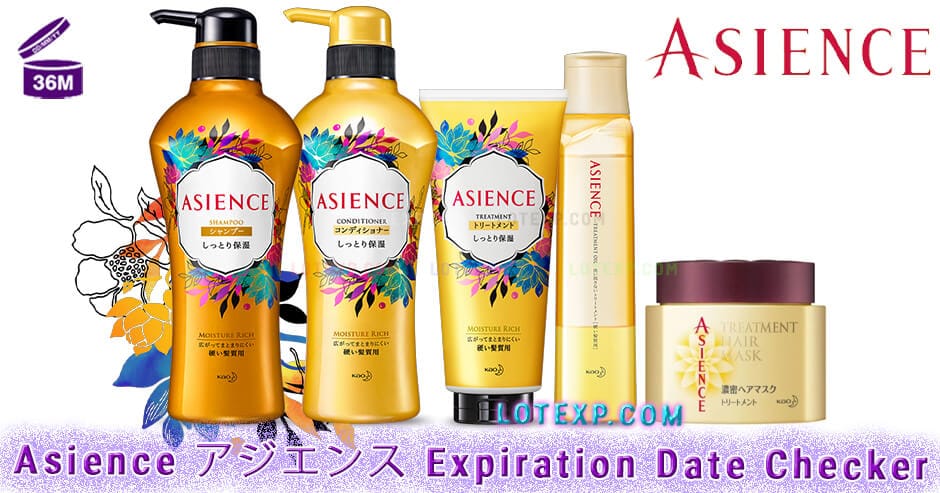 Asience アジエンス Expiration Date Checker