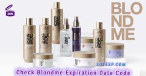 Check Blondme Expiration Date Code