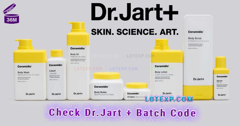 Check Dr.Jart + Batch Code