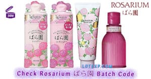 Check Rosarium ばら園 Batch Code