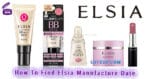 How To Find Elsia エルシア Manufacture Date