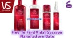 How To Find Vidal Sassoon Manufacture Date